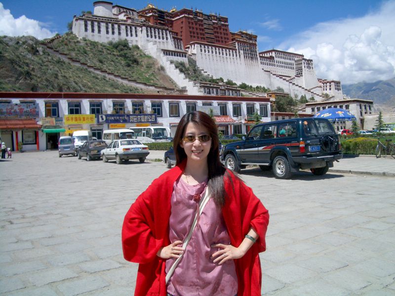 孟庭苇在西藏拉萨